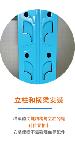 輕型倉儲貨架立柱 輕型倉儲貨架立柱