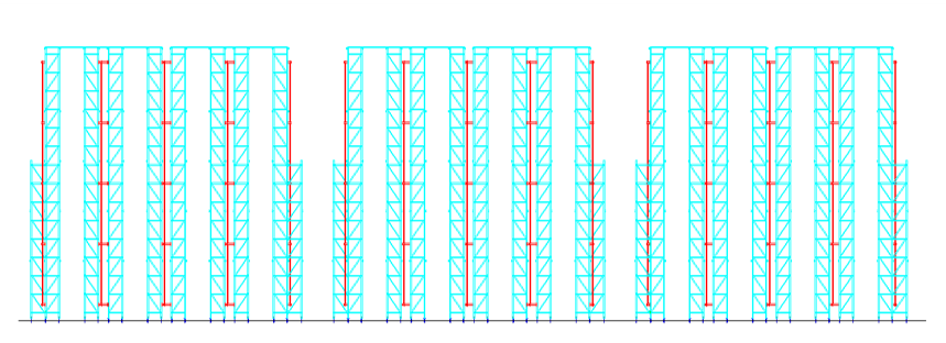 自動化立體庫垂直圖 自動化立體庫垂直圖